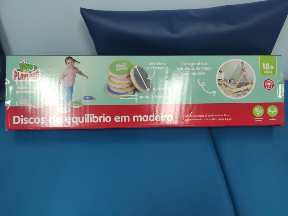 Bolachas para chão de equilíbrio