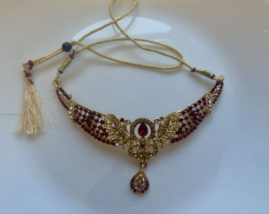 Весільнє індійське кольє чокер