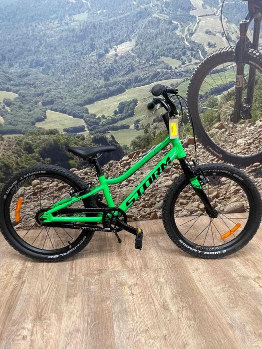 Super lekki rower Storm Spike 20 - raty 0%, wysyłka, koło 20" kolor zielony