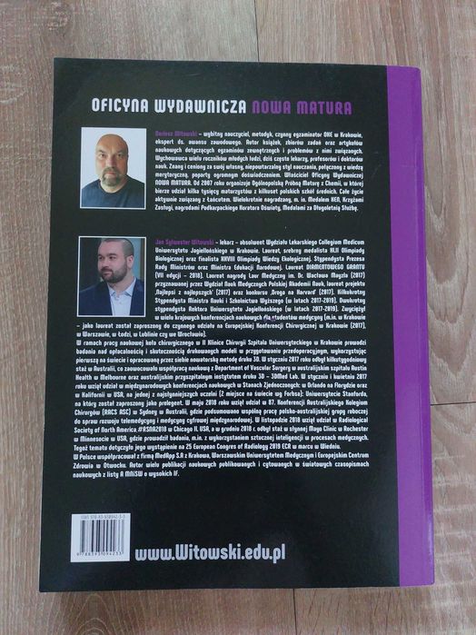Biologia 1 nowy witowski zadania maturalne
