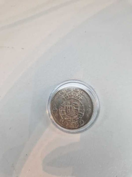 Moeda Angola 10 escudos 1969