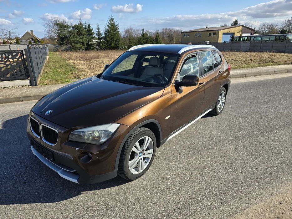 BMW X1 BMW X1 Duża navi xenon skóra czarny sufit !