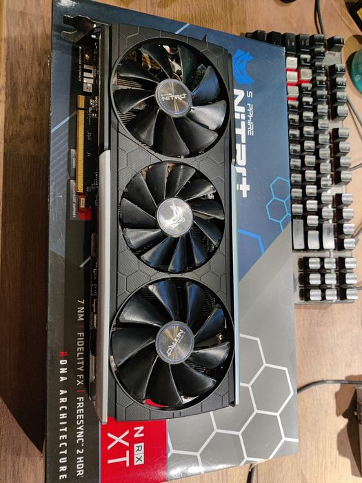 rx 5700 xt sapphire - купить комплектующие для ПК - Цена на OLX.ua