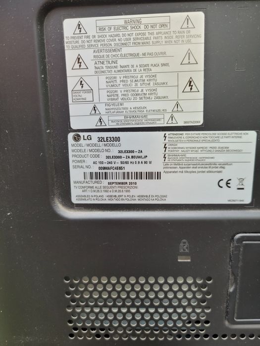 Tv LG 32LE330-ZA
