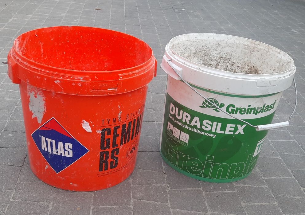 Wiadra plastikowe  25 kg