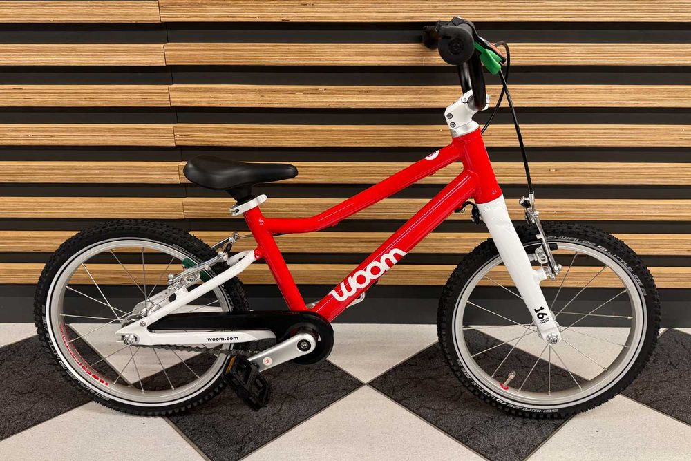 Rower dziecięcy woom 3 GO czerwony 2025 - rowery woom KRAKÓW Kraków ...