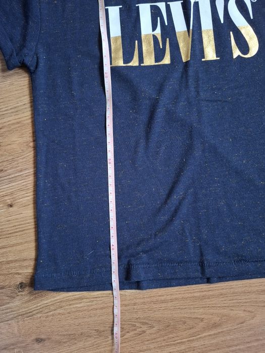 Levi's, nowa koszulka, t-shirt, granatowa, rozmiar 128