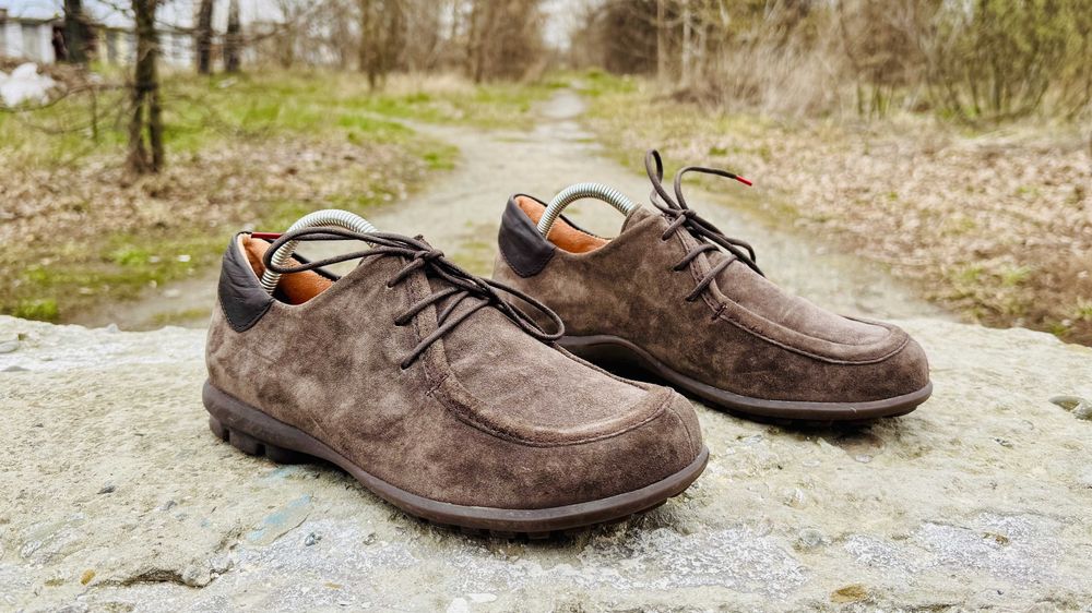 Чоловічі замшеві мокасіни, туфлі Think! Cuir Kong Derby