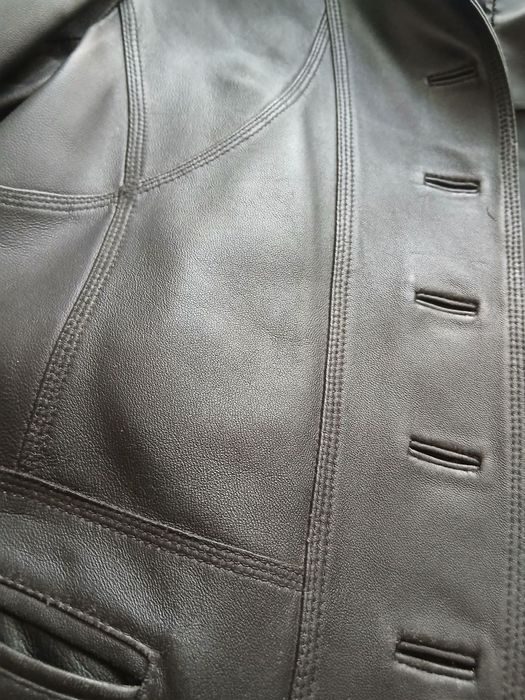 Продам кожаный пиджак