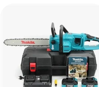 Потужна Пила акумуляторна Makita ланцюгова 12 16 дюймів duc122z 1500вт