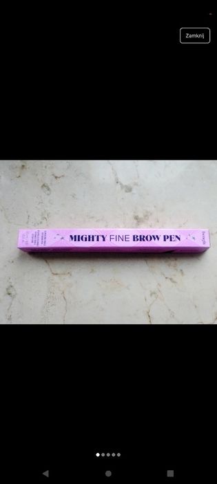 Potrójny pisak do brwi