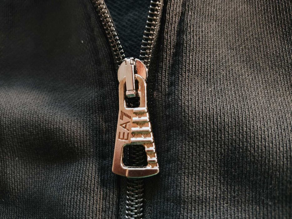 Emporio Armani EA7 Nowy Dres Męski Komplet Bluza + Spodnie Bawełna M/L