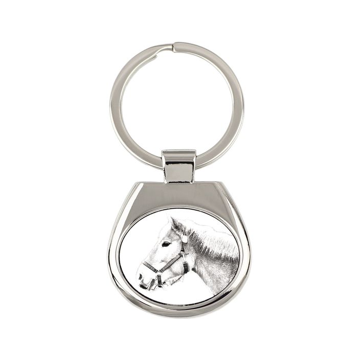 Haflinger brelok ze zdjęciem konia Art-Dog