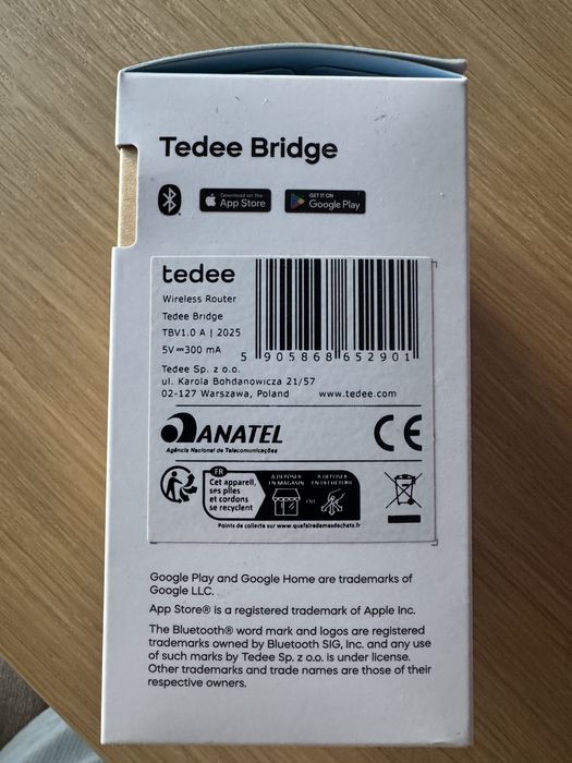 Tedee Bridge - NOWY zafoliowany