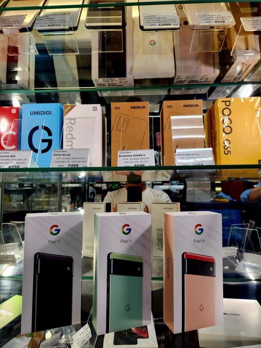 Google Pixel 6 8/128Gb orig EU Black,Seafoam,Coral New Опл. частинами!