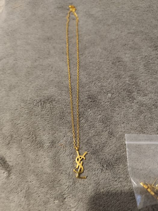 YSL  komplet naszyjnik i kolczyki