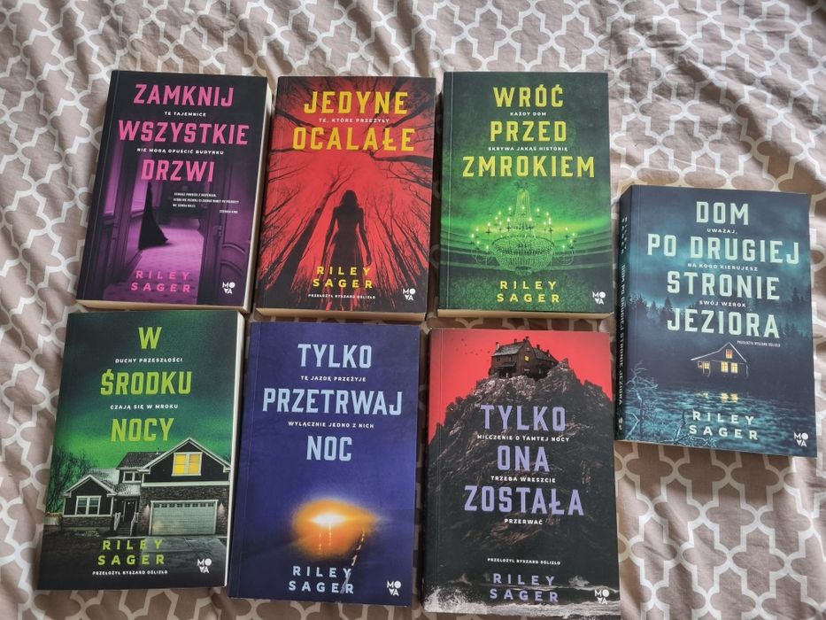 Riley sager cała seria jedyne ocalałe wróć przed zmrokiem w środku noc