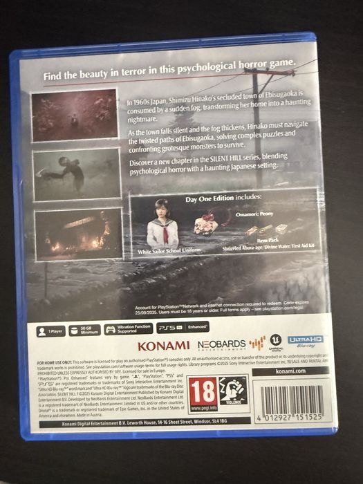 Silent Hill F PS5