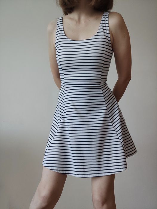 Сукня літня/ плаття в смужку