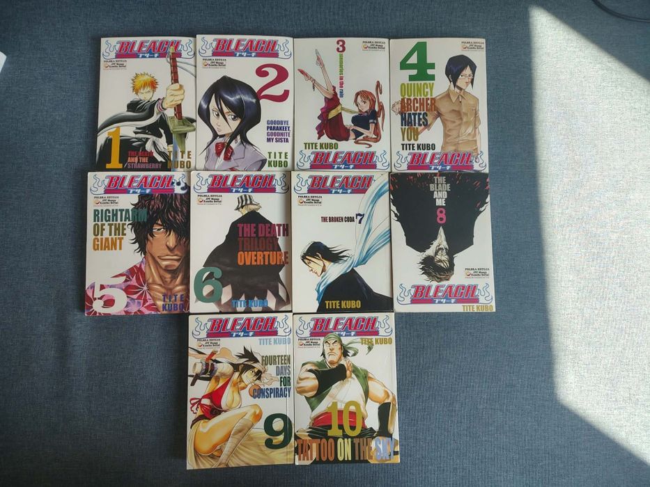 Manga Bleach 1-10