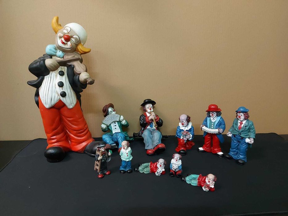 kolekcja figurek Glide Clowns klauny
