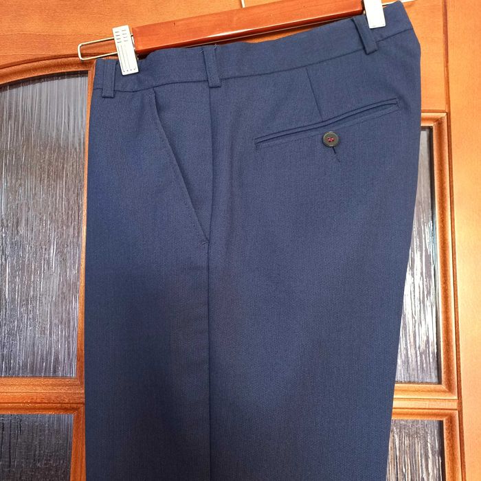 Garnitur granatowy Lavard slim