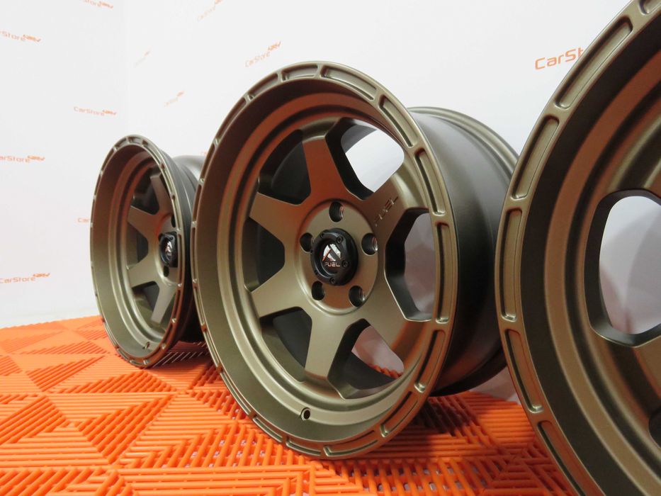 Jantes Fuel Shok 17 x 9j et -12 5x127 Bronze