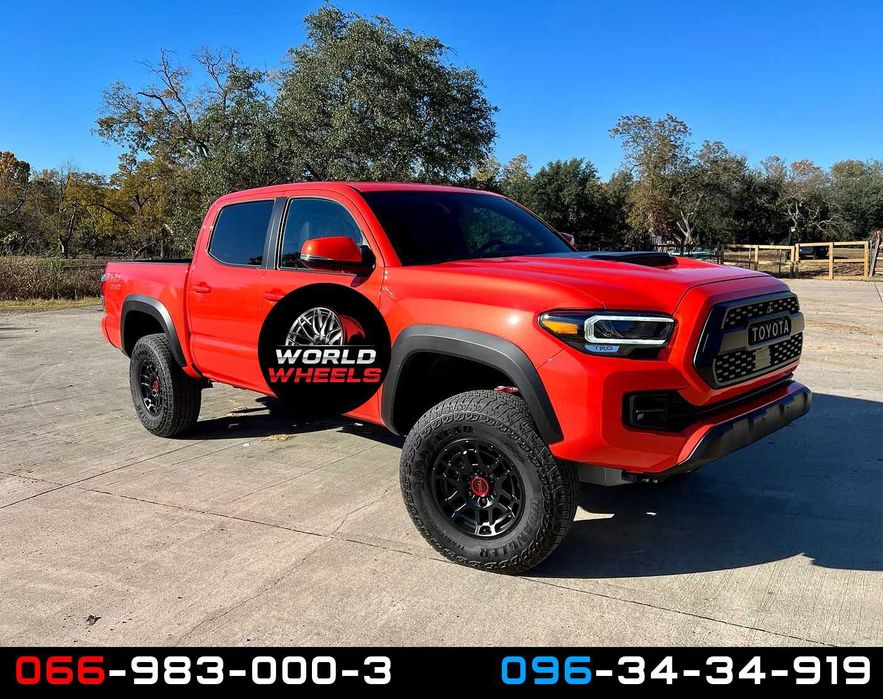Диски TRD R17 6x139.7 Toyota Prado Lexus GX FJ Cruiser Mitsubishi L200
