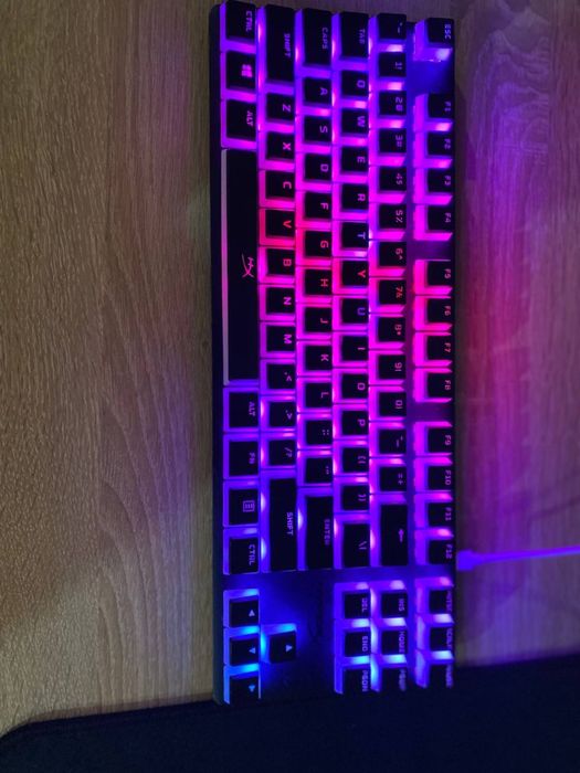 Механика HyperX Alloy Origins Core + Pudding Keycaps