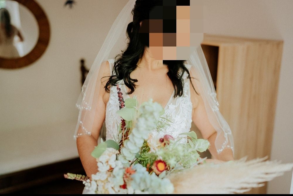 Vestido de noiva Bordado 3D - Oportunidade