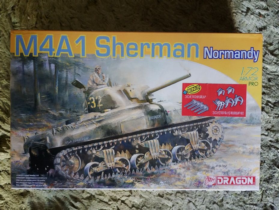 Dragon 1/72 Sherman Armor Pro