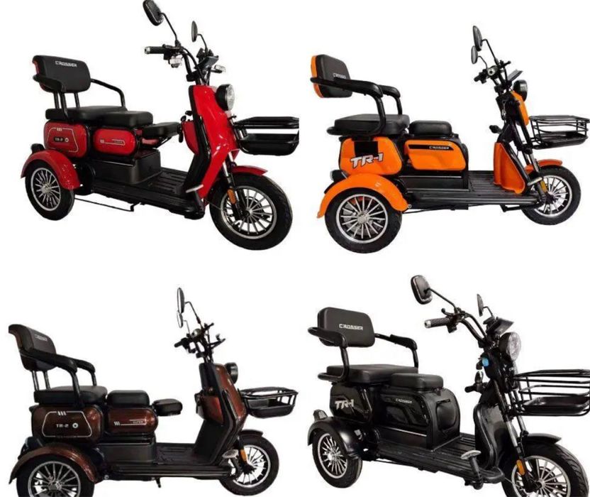 ‼️Акція 2026‼️Електро скутер 72VCorsoТр1 1000Wколеса на10