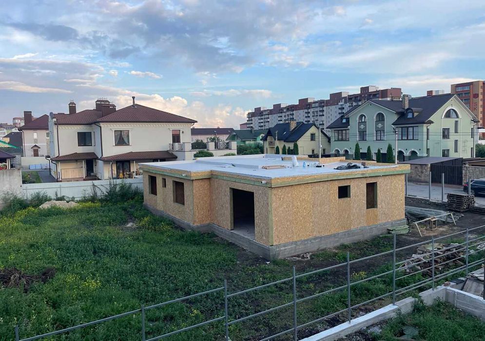 Енергоефективний будинок 168 м2 за 45 днів з СІП панелей в Тетієві