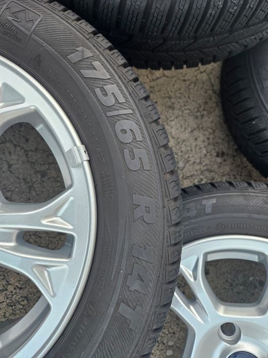Ford Fiesta Puma Ka Focus B-Max 175/65R14 Zimówki Alumfelgi 4x108