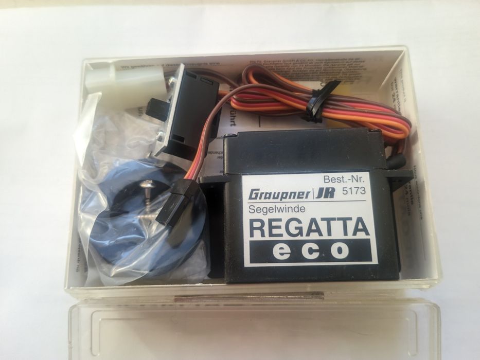 Вітрильна лебідка з сервоприводом Graupner Regatta Eco