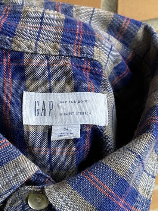 Сорочка Gap оригінал у клітинку міцна М-L