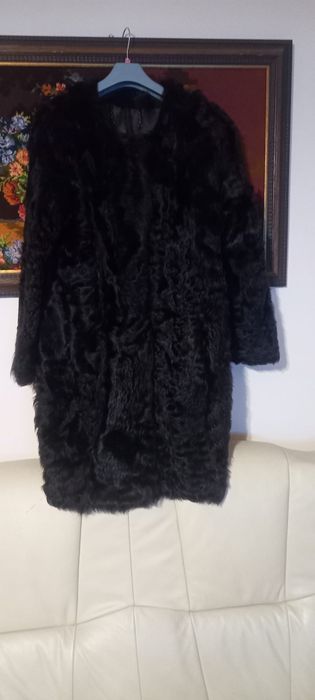 Przepiękne futro z kozy  kaszmirskiej  XL