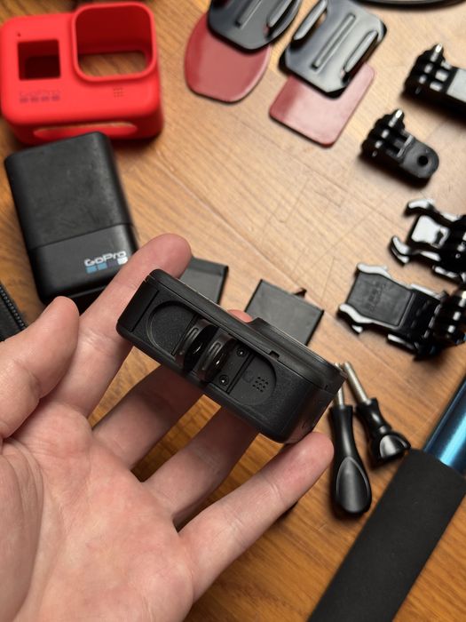 Gopro Hero 8 Black Baterie Ładowarka Akcesoria