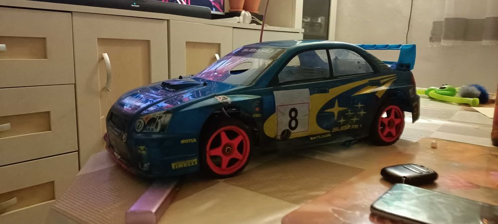 Polecam Subaru impreza RC nitro