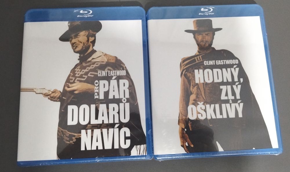 Za kilka dolarów więcej. Dobry, zły i brzydki blu-ray / folia