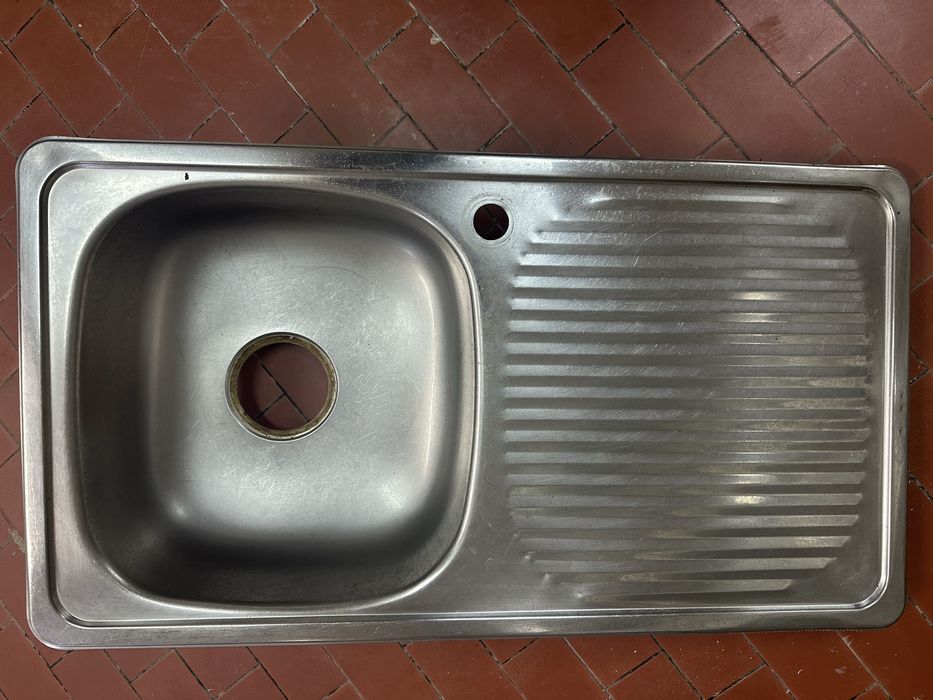 Banca lava louça inox