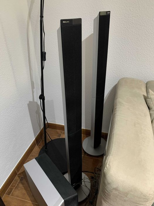 Sistema de cinema em casa DVD Philips 335w/12