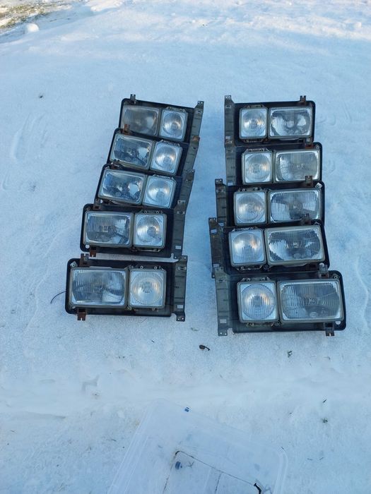 Lampy kwadratowe zestaw vw t3