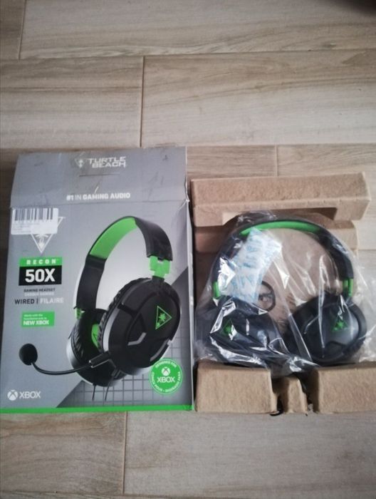 Słuchawki gamingowe Turtle Beach Recon 50X. Nowy. Brak mikrofonu!