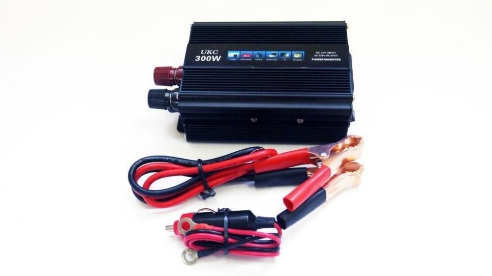 Преобразователь напряжения инвертор 12-220V 1000W 2000W перетворювач