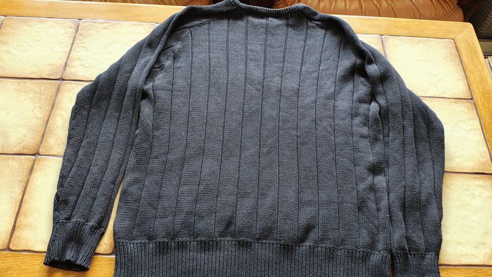 Sweter bawełniany męski XL