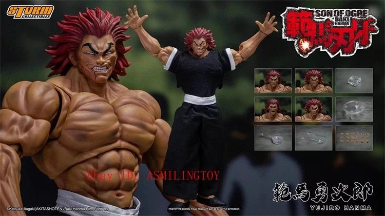 Figurka anime Yujiro Hanma 1/12 Storm Collectibles Limitowana (battle damage)