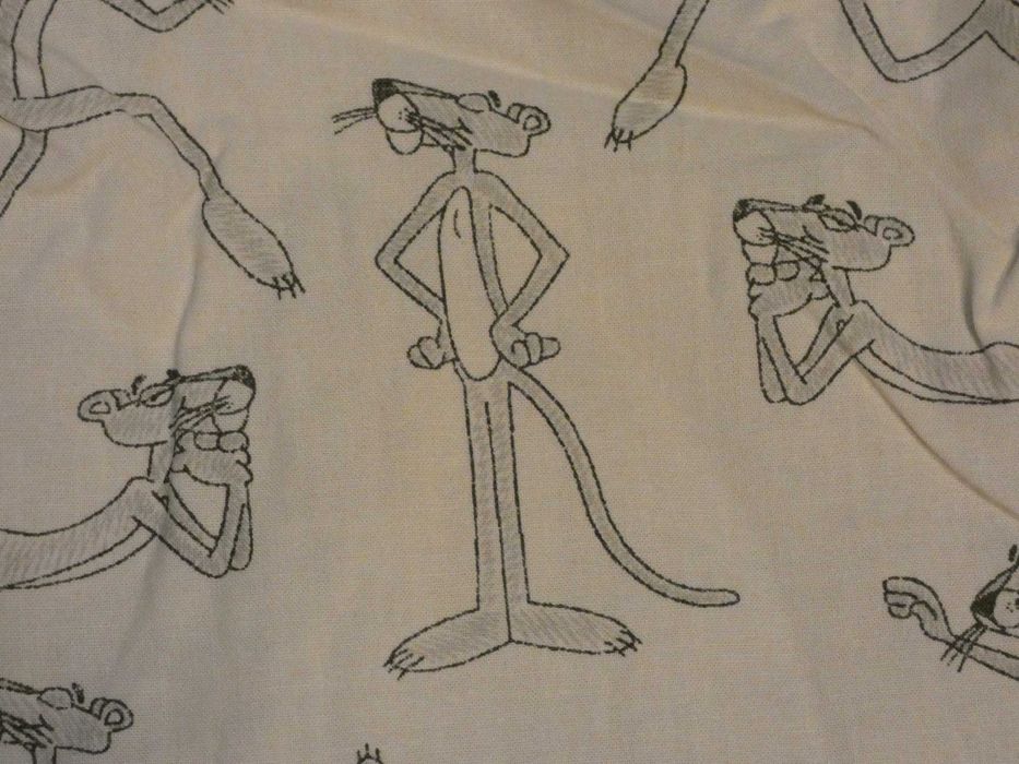 calças pijama pantera cor de rosa