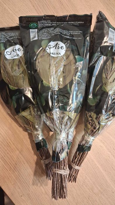 EUKALIPTUSOWE DĘBOWE Witki Chłostanki Wieniki do SAUNY
