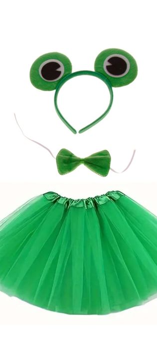 Strój przebranie na bal Żabka